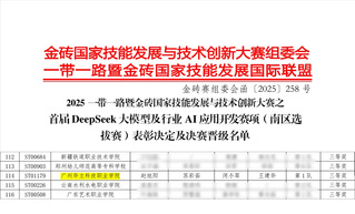 喜報：我校學(xué)子在2025一帶一...